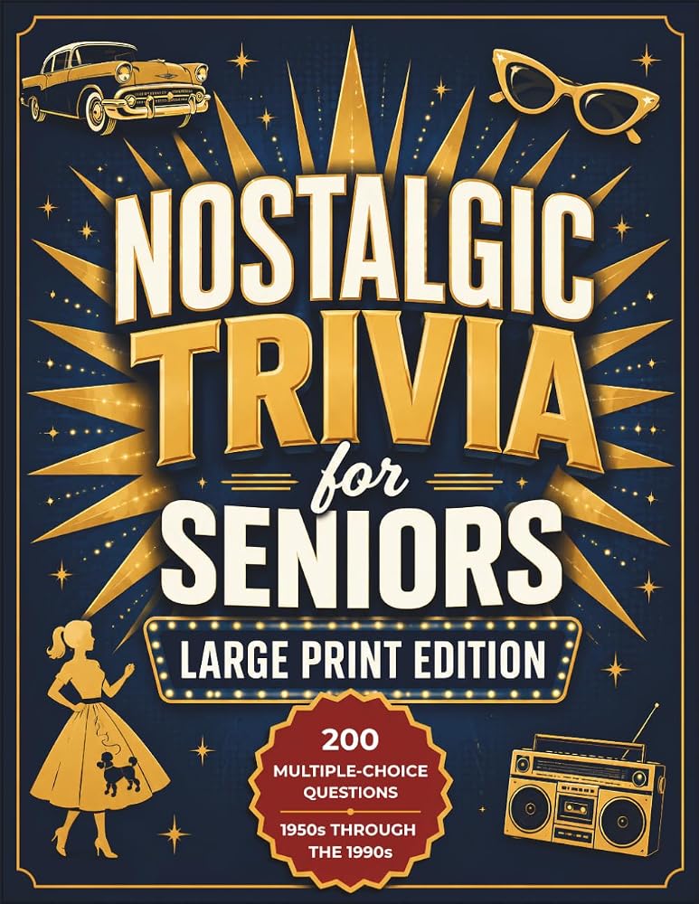 Nostalgic Trivia for Seniors book cover